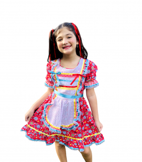 vestido-festa-junina-vermelho-florzinhas